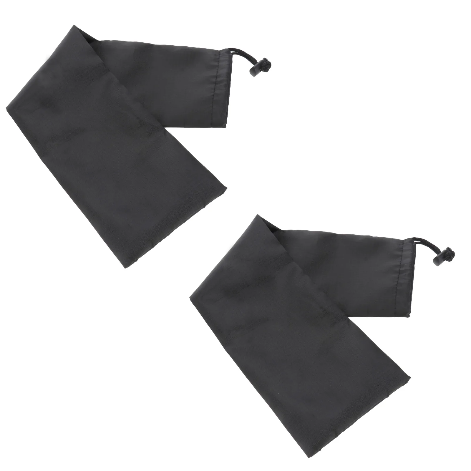 

2pcs Tent Bags Awning Fishing Pole Bag 49cm Camping Storage Bag Fishing Rod Pouch Portable Gear Organizer Black