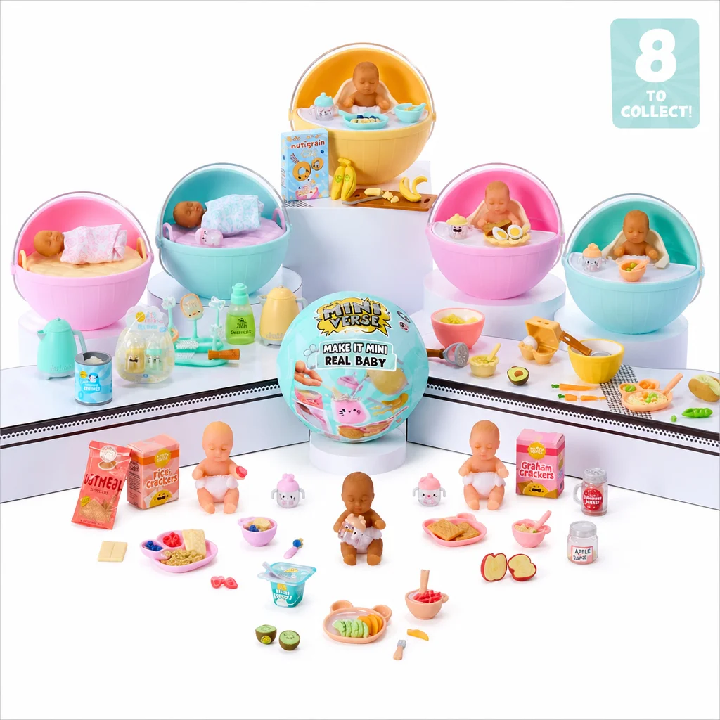 Mga Miniverse Make It Mini Real Baby Series Diy Miniature Mystery Blind Box Gifts Toy Model Anime Figures Collect Ornaments Gift