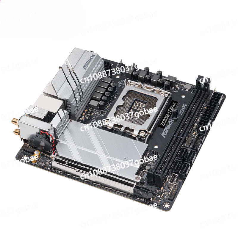 ASRock Z690M-ITX/ax Desktop PC Mini PCIE5.0 Main Board 12/13/14 Generation LGA1700 Pins