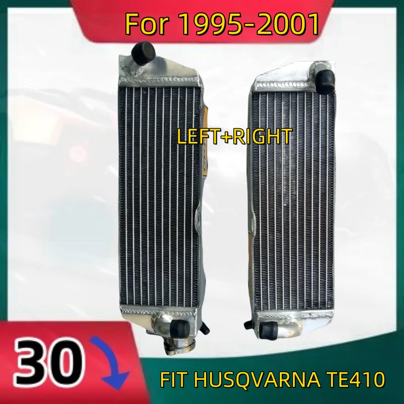 

Для 1995-2001 HUSQVARNA TE410 TE 410 алюминиевый радиатор, охладитель охлаждающей жидкости 1995 1996 1997 1998 1999 2000 2001