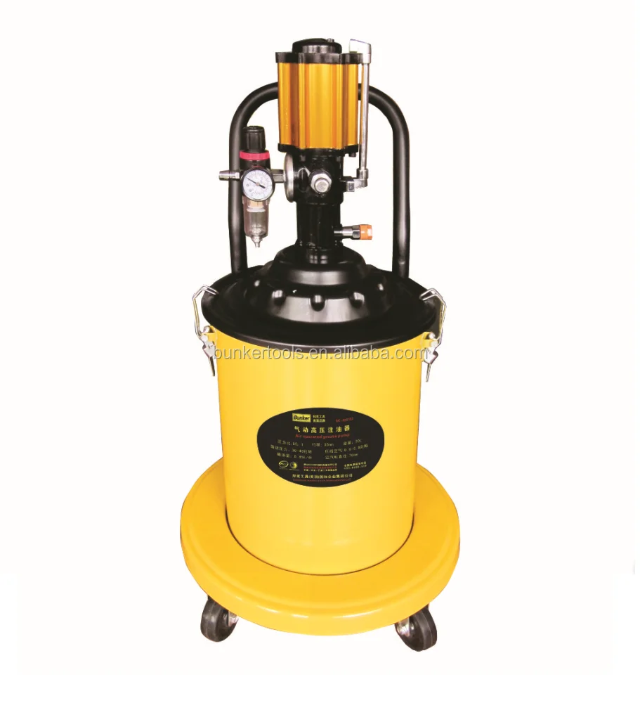 

Pneumatic High Pressure Oil Injector Grease Bucket Pump