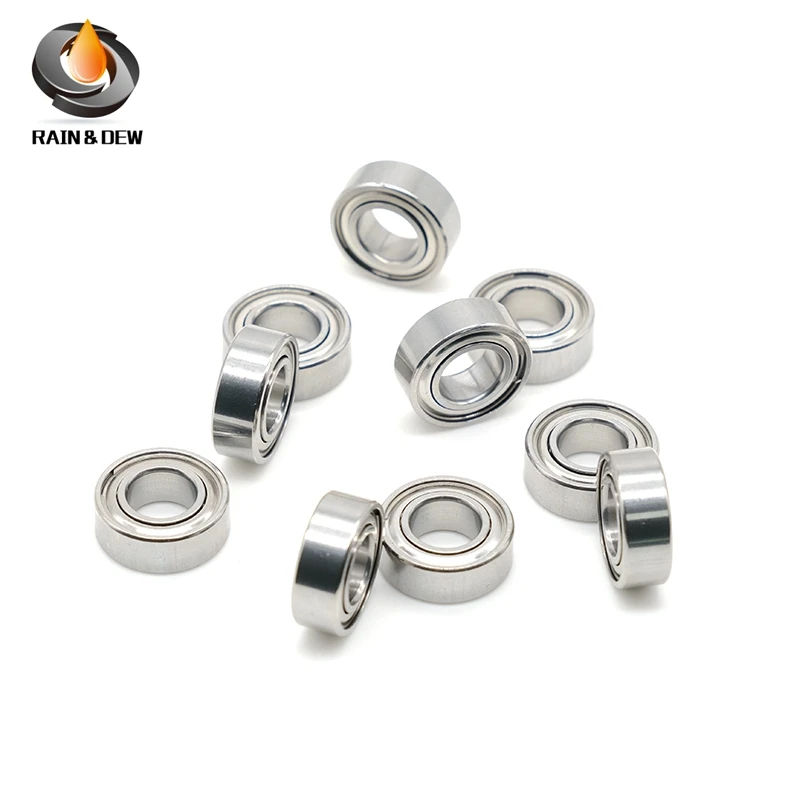 10Pcs S685ZZ  Stainless Steel Ball Bearing 5X11X5mm  Stainless Steel 685  Ball Bearing