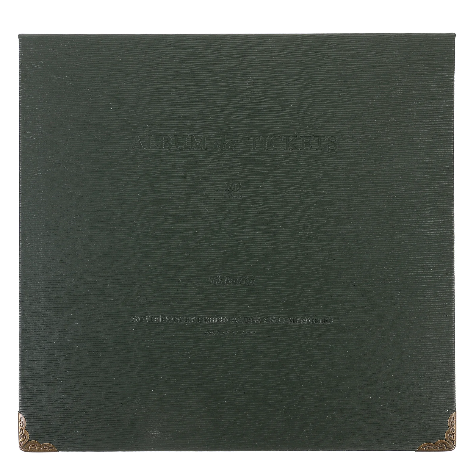 1 قطعة مجموعة التذاكر كتاب منظم الظلام تخزين للصور فاتورة فيلم تذكرة ملاحظة ألبوم استخدام المكتب المنزلي #5