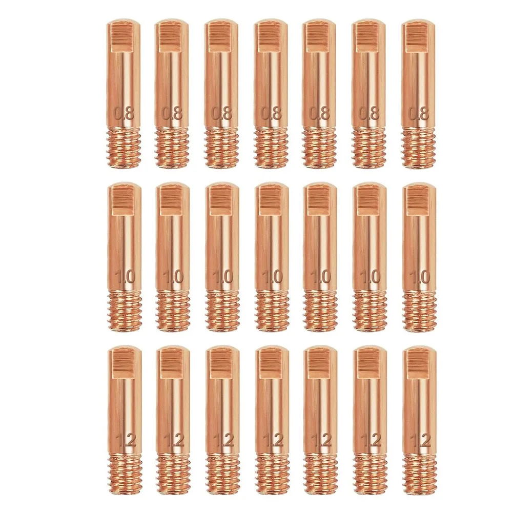 

For MIG Welding Tip Variety Pack Contains Essential Components (21PCS) for Efficient Use with the Popular Torch Model