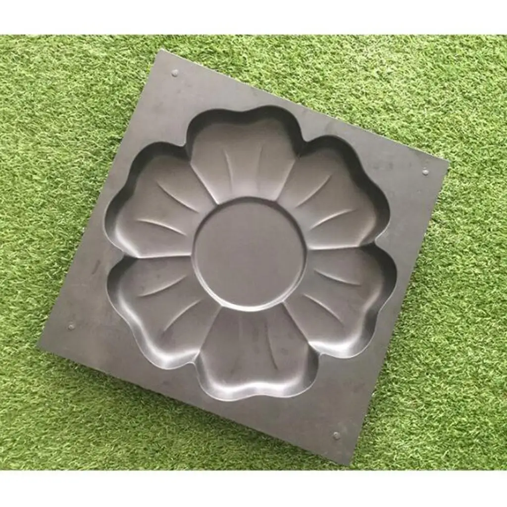 Reusable Plastic Concrete Mold Patio Stone Path Maker Garden Paver for Walking Path Landscaping