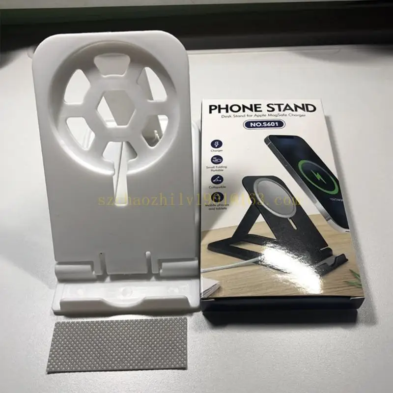 62ka Регулируемая пластиковая подставка для зарядного устройства, беспроводной зарядной держатель Mount Base Desktop Dock для