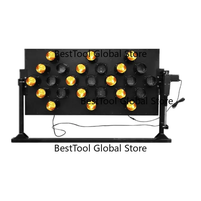 Flashing traffic light module arrow board directional led directional warning indicator light structure led arrow light