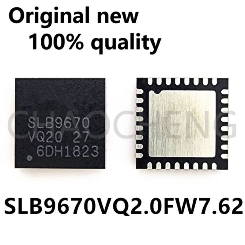 (1-2pcs)100% New original SLB9670VQ2.0FW7.62 VQFN-32 Chipset