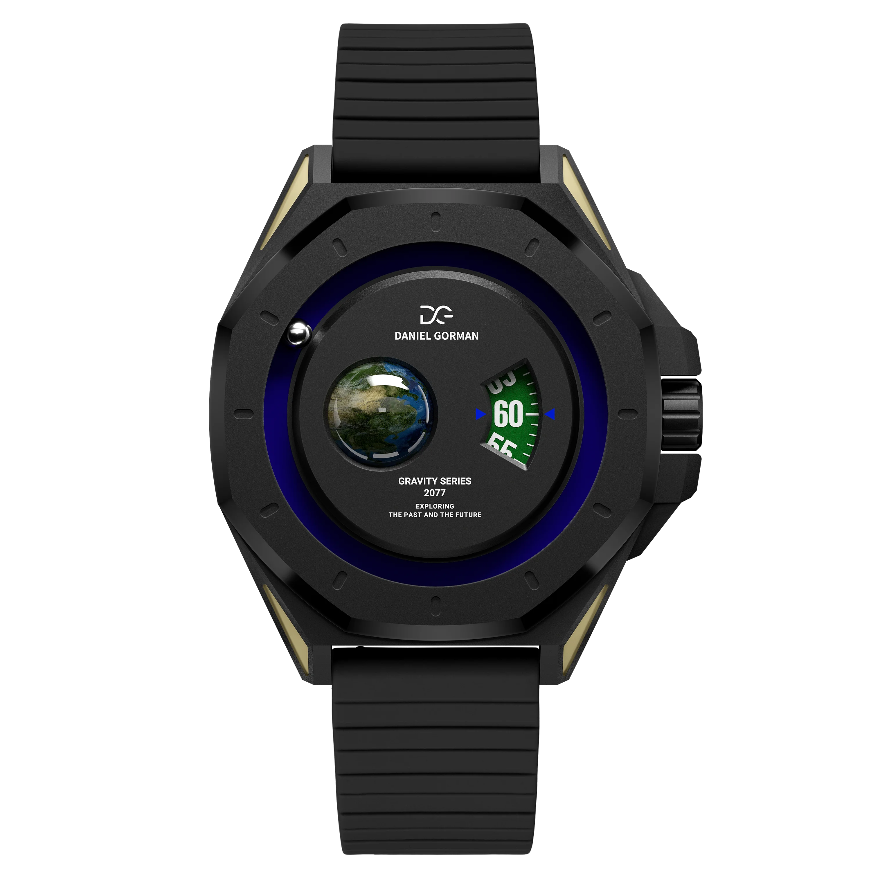 Gorman Watch DG0132.KE Head Turner Design Three Body Black Earth Watch Streetwear Limited Edition Biking Hiking Outdoor Gifts AA