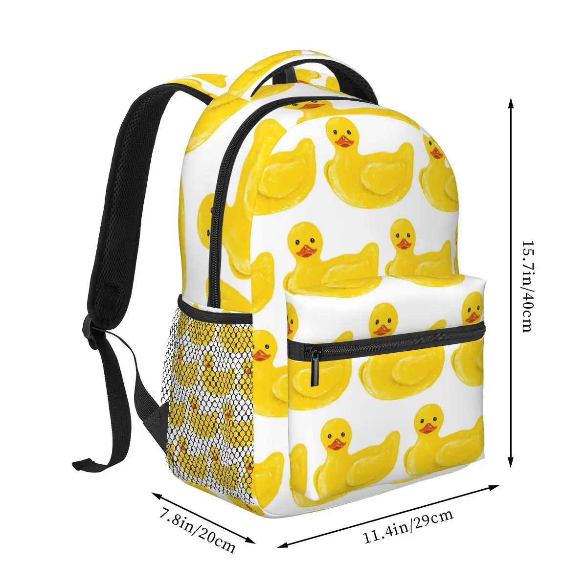 Duck Collector Backpack Hot Sale Daypack Large Capacity Boys Girls BookBag School Bag Shoulder Bags for Men Women