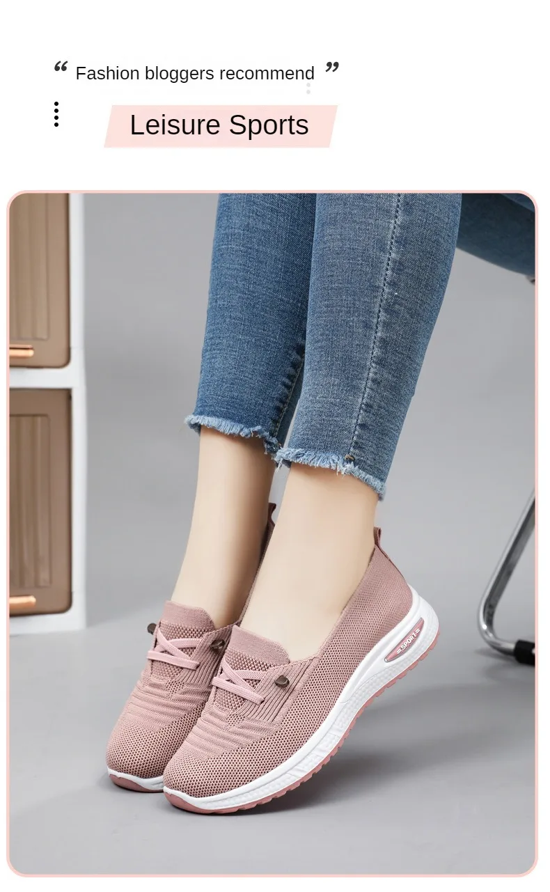 � Damenschuhe 2025, lässige Turnschuhe, atmungsaktives Mesh, klobige Sohle, erschwinglich, kostenloser Versand ​ – Detail 3