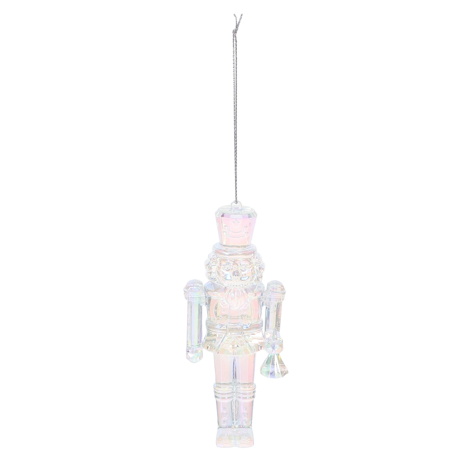 

Acrylic Nutcracker Pendant Christmas Decor Holiday Tree Ornament Walnut Soldier Hanging Craft Festive Nutcrackers For Indoor