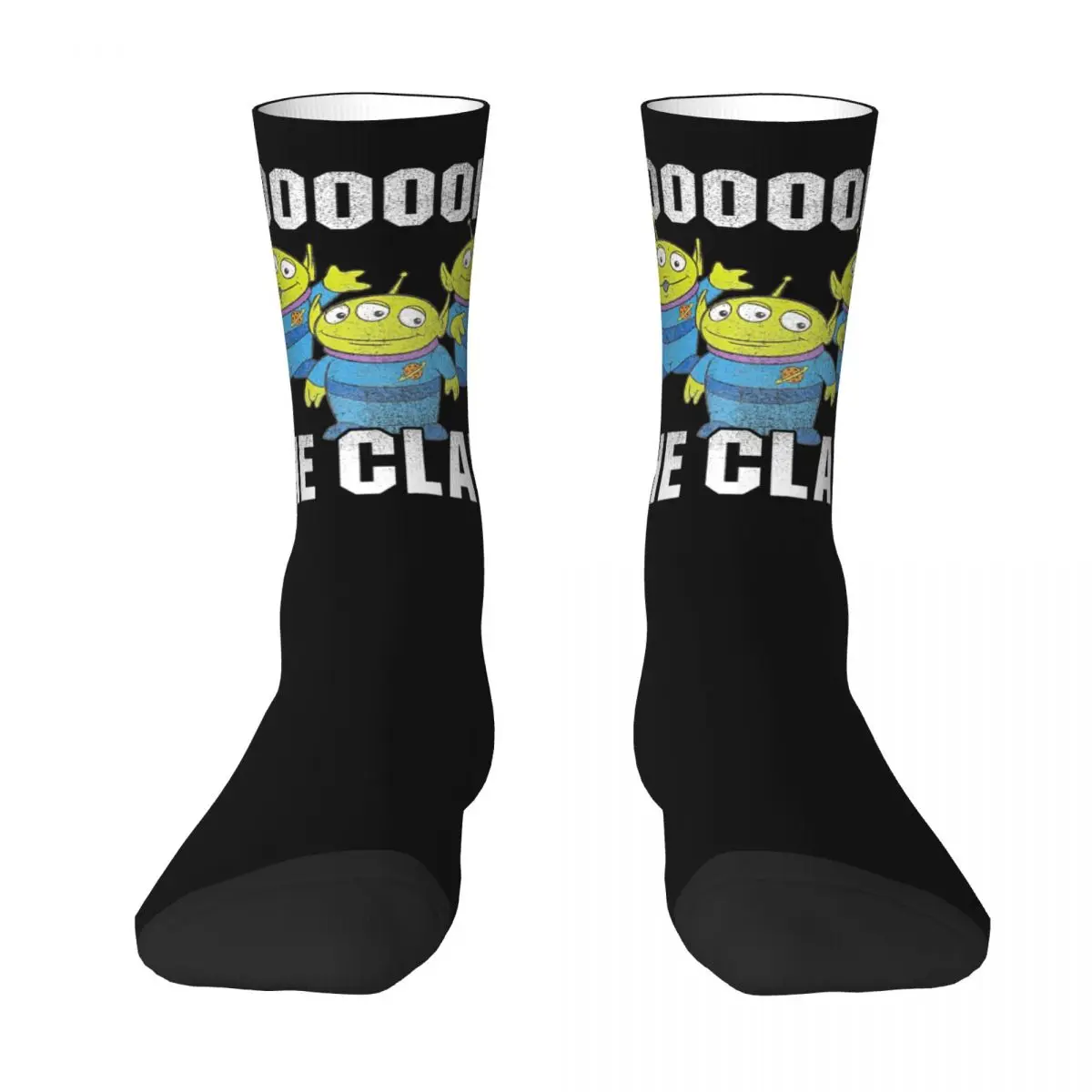 

Winter Warm Funny Unisex Toy Story Cartoon Alien Kids Movies Socks Non-slip Soccer Socks