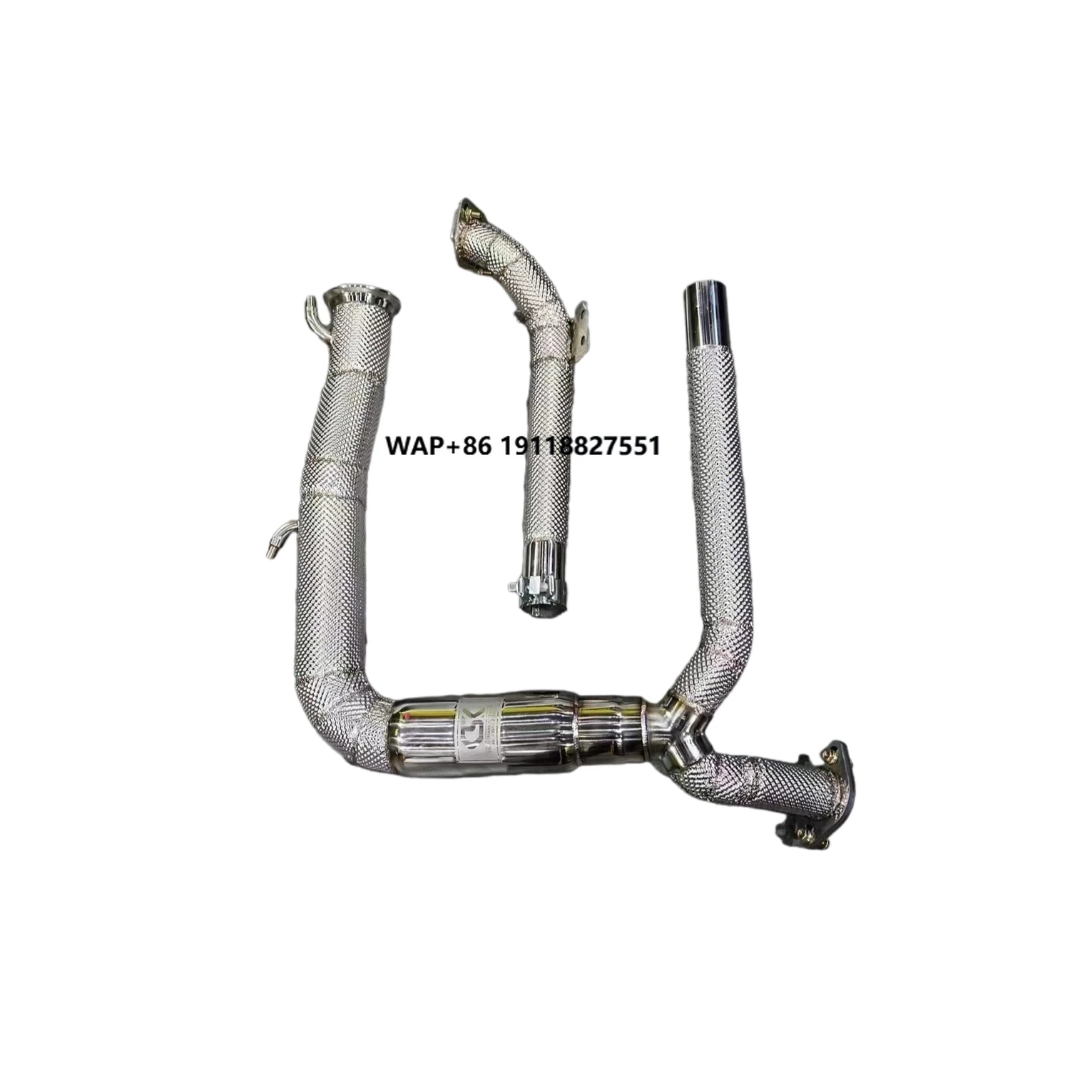 

CSK Performance Exhaust Pipe for Cayman Boxster 718 2.0T 2.5T Car Accessories Exhaust Manifold Downspout