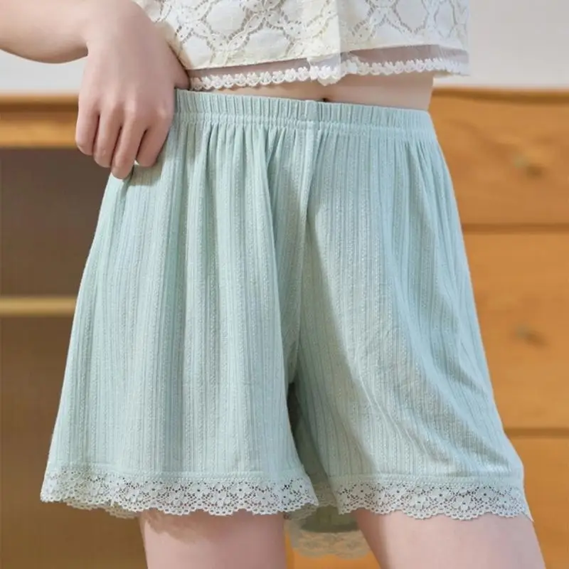 

Тканевые защитные шорты для девочек, мягкие, удобные, дышащие, летнее, легкое, удобное, моющееся нижнее белье A2UB