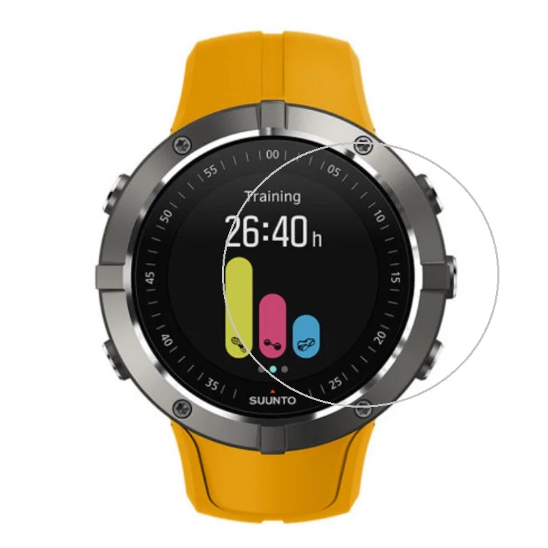 5PCS Smart Watch Screen Protector for SUUNTO SPARTAN SPORT WRIST HR Tempered Glass Anti-Scratch Protective Film