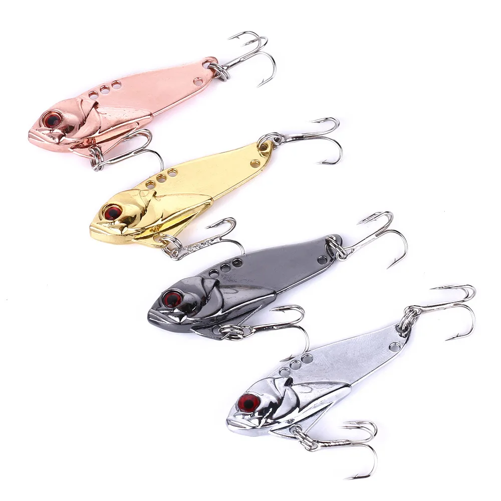 Mini Micro Metal VIB Vibrating Blade Long Cast Bait For Trout Perch Freshwater Outdoor Angling Tackle