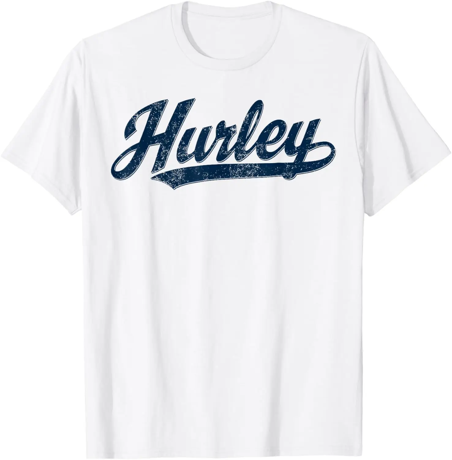 Hurley, KY Vintage Sunset Retro T-Shirt Men Vintage Graphic T‑Shirt, Casual Crew Neck Short Sleeve Retro Art Print Tee, Classic Distressed Style Printed Top