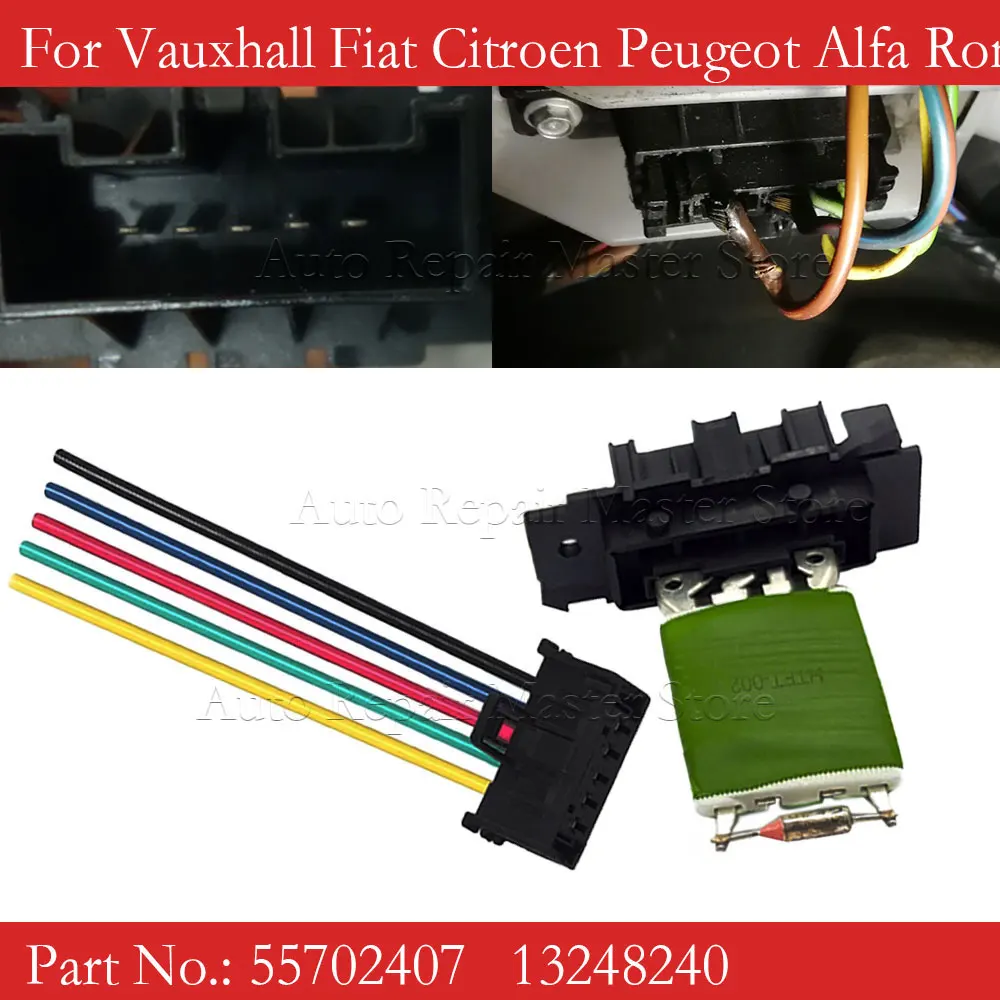

77364061 для Citroen Peugeot Alfa Romeo Jumper Boxer Fiat Ducato 13248240 6845796 6450.XR автомобильный нагреватель моторный нагнетатель резистор
