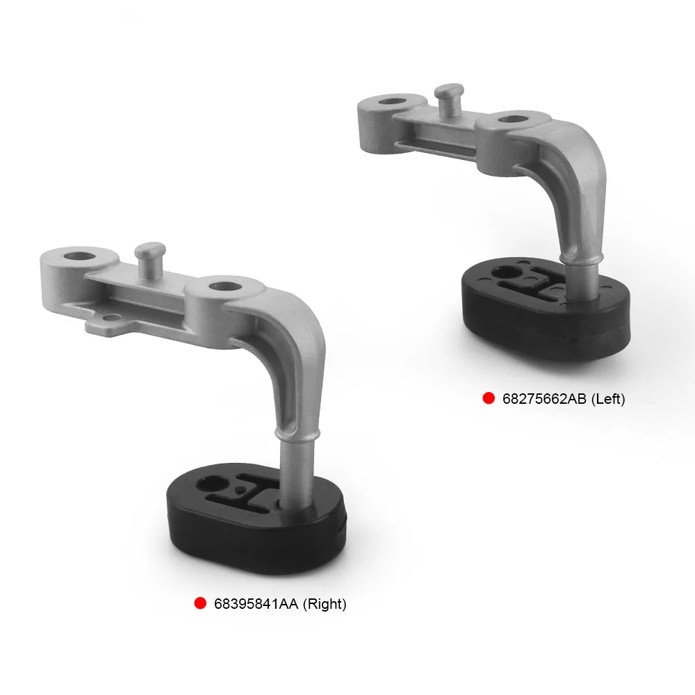 مجموعة دعم كاتم الصوت لقوس العادم الخلفي الأيسر والأيمن 68275662AB 68395841AA لدودج رام 1500 3.0L 5.7L 6.2L 2019-2025 #5