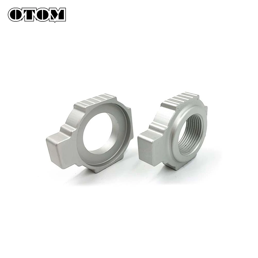 OTOM 2023 Motorcycle Rear Axle Block Chain Adjuster Slider Wheel Hub For KTM SXF XCF HUSQVARNA FC FX TC GASGAS EXF MCF 250 450