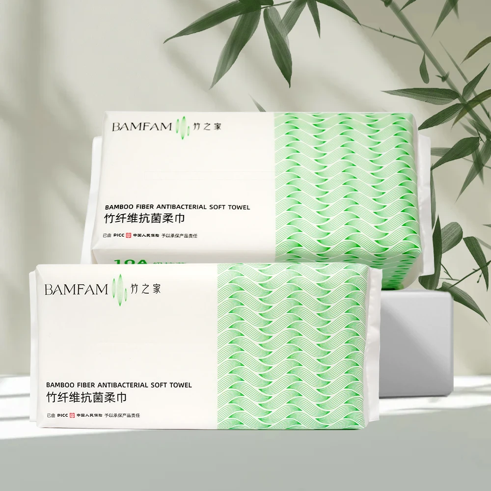 20pcs Bamboo Fiber Disposable Face Towel Thickened Spa Beauty Salon Facial Cleansing Towel Bathroom Wipes Microfiber Hand Towels
