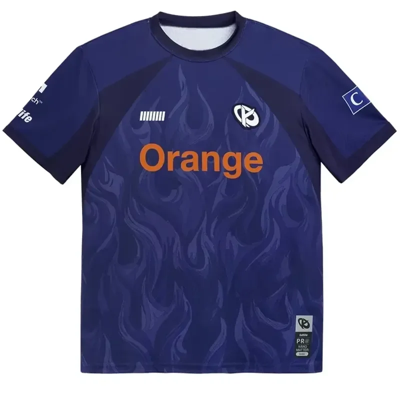 Karmine Corp Esports Uniform Season Jerseys Summer Men's Breathable Sports T-shirt KCorp Fans Tops Valorant