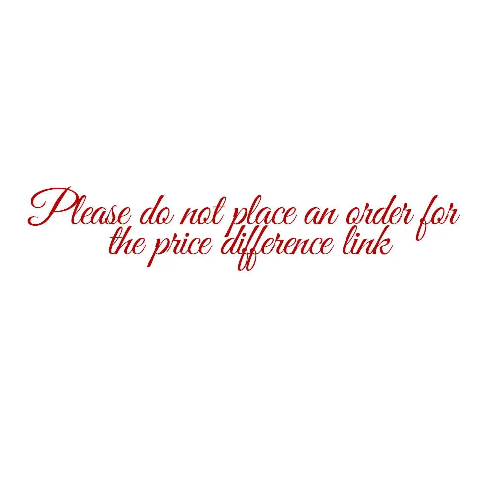 

Price Difference Link Please Do Not Place An Order For The Price Difference Link Customization Name Place Cards
