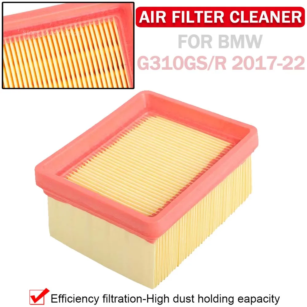 Motorcycle Air Cleaner Engine Purification Intake Filter Clean For BMW G310GS G310R 2017 2018 2019 2020 2021 2022 G 310R 310GS