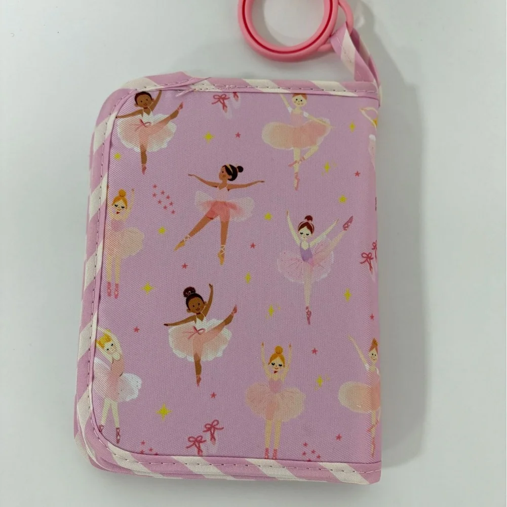 For Crib for stroller Baby Photo Album Nursery Decor Pink Hanging Loop for stroller Crib Or for stroller Attachment