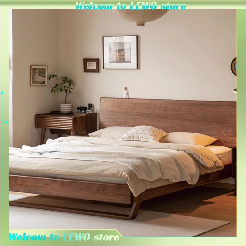 

Wooden Bedroom Bed Massage Girls Design Tatami Modern Bed Luxury Sleeping Princess Safe Cama Matrimonial House Accessories