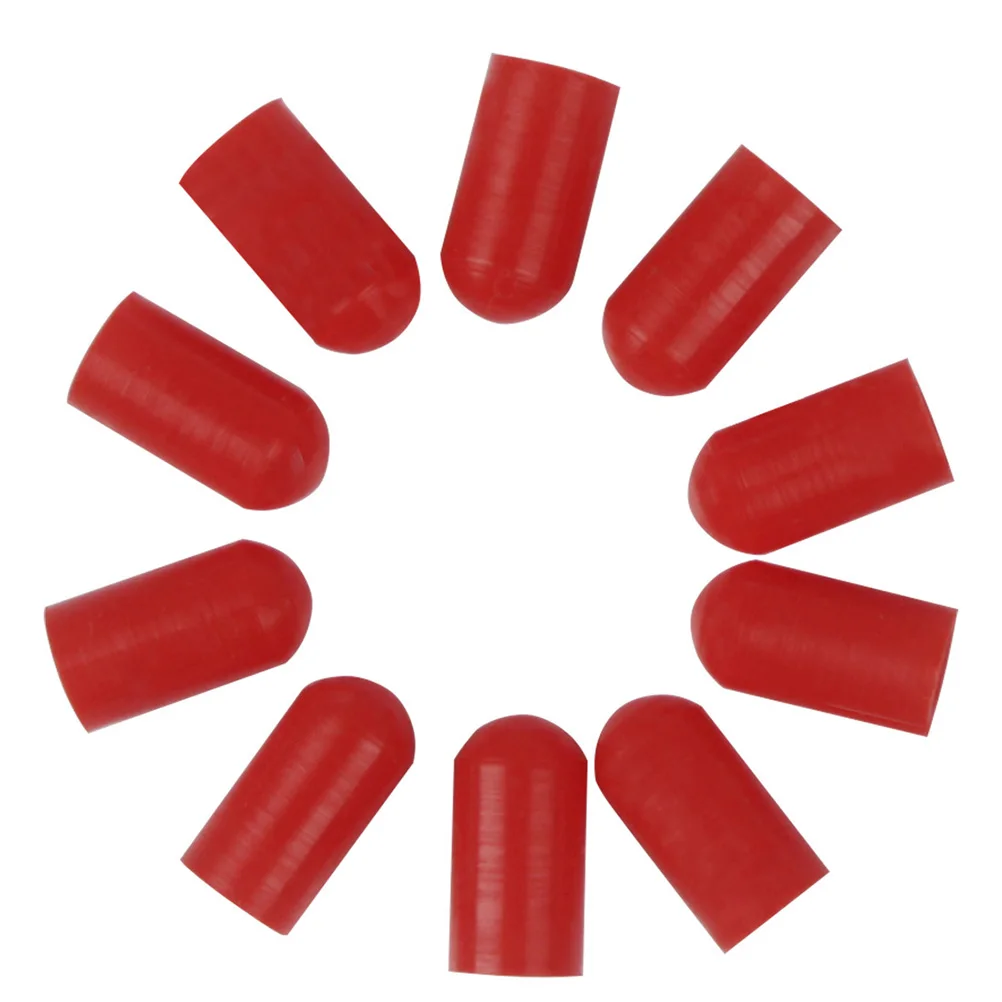

10 Pcs Drumstick Protector Drumsticks Protectors Cover Practice Tip Silent Silicone Replace