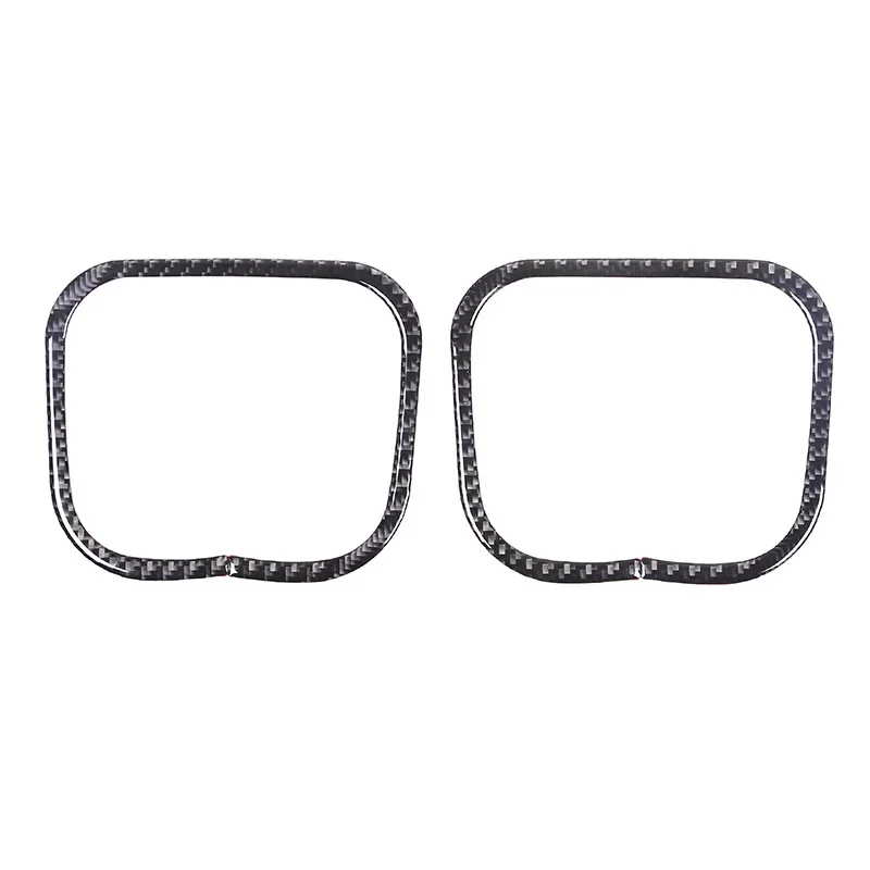 For Hummer H2 2003-2007 Soft Carbon Fiber Rearview Mirror Bracket Frame Decorative Sticker Car Exterior Accessories