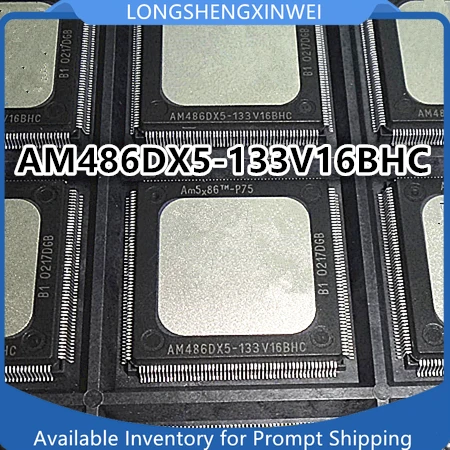 1PCS AM486DX5 AM486DX5-133V16BHC Package with Strip Surface QFP-208 CPU Processor IC Chip New