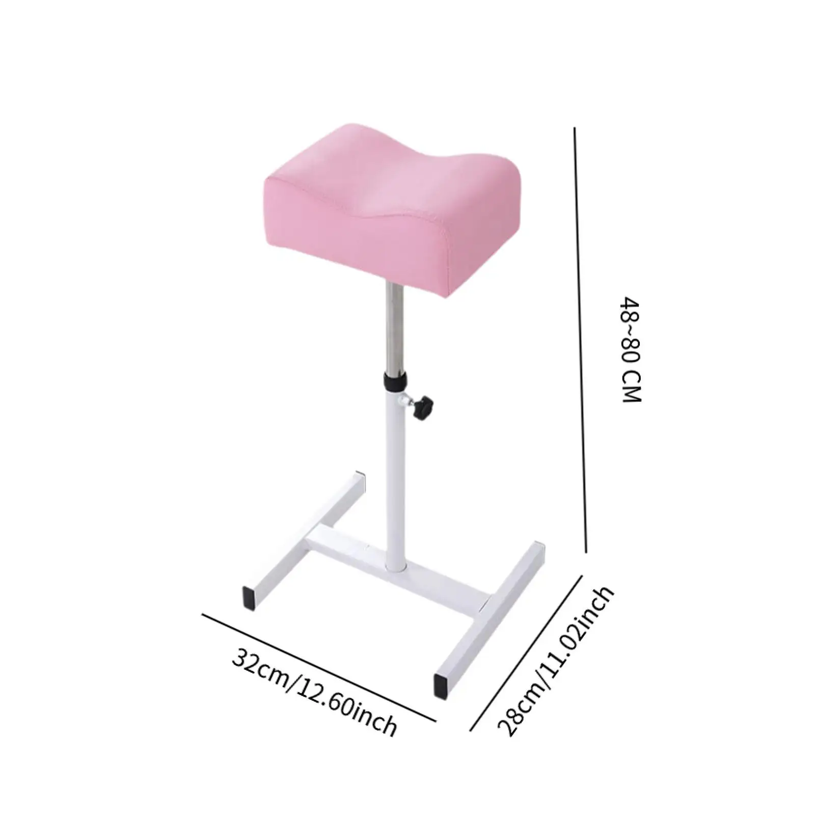 Reposapiés para manicura y pedicura, masaje de pies, taburete de belleza para uñas de pies resistente, soporte para el hogar, SPA, belleza, pedicura, equipo de uñas