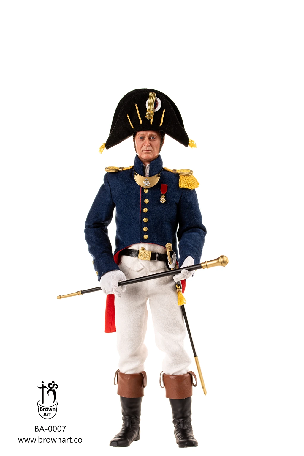 BROWN ART1/6 Napoleon War Soldier BA-0007 Guard Lieutenant 1810-1814 Model