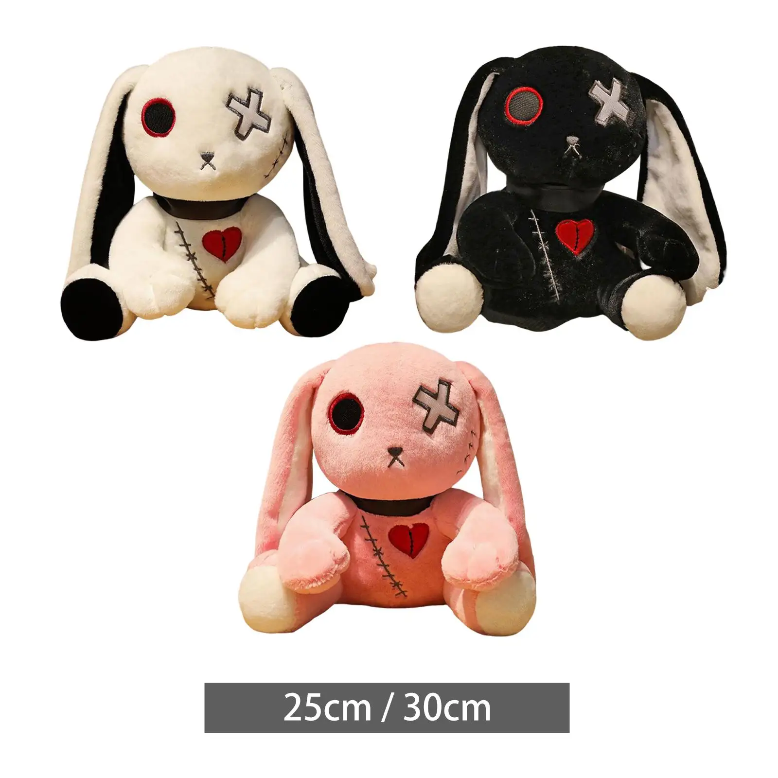 

Сумасшедшие кролики, плюшевые готические страшные кролики, мягкая игрушка на день рождения