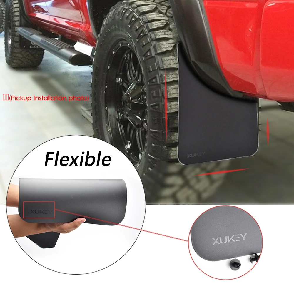 For Toyota Land Cruiser 80 100 200 Prado FZJ 90 LC90 120 FJ120 150 FJ150 Kluger Grande Mud Flaps Splash Guards Mudguards GX470