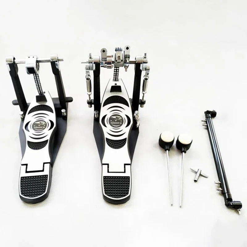 Drum Set Double Treading Hammer Double Chain CAM Double Pedals Electronic Drum Set Drumming Hammer Instruments Accessories