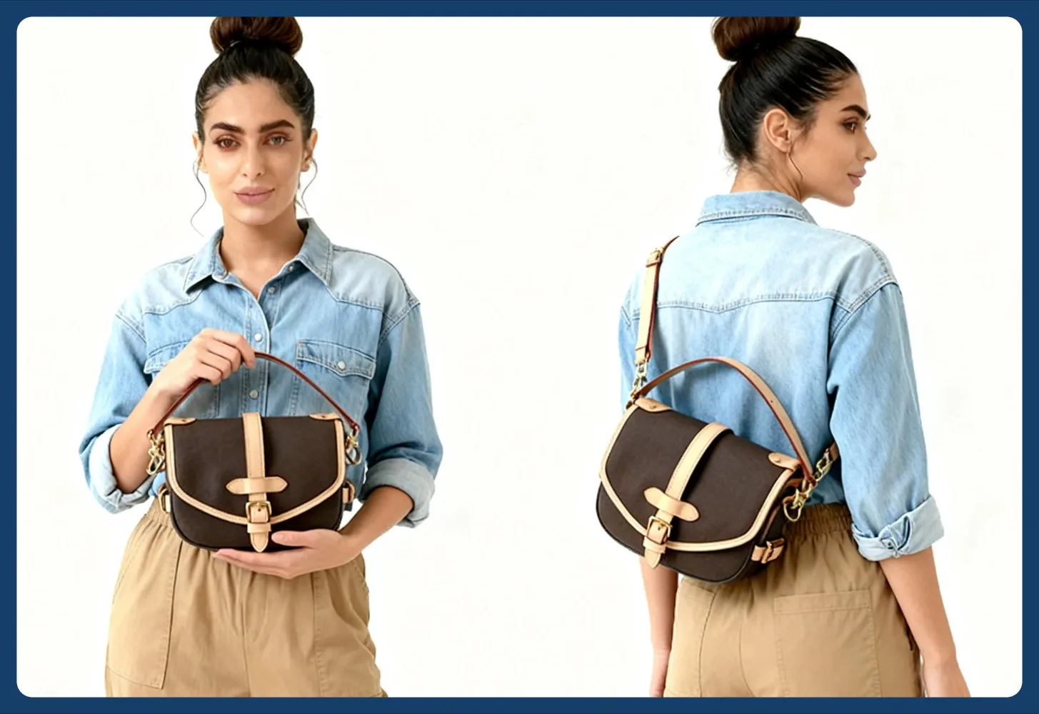 

Сумка через плечо Женская модная сумка через плечо Дизайнерская сумка Сумка на плечо Классическая женская сумка через плечо