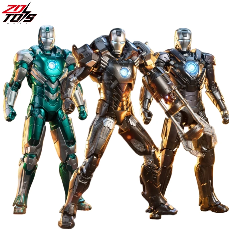 ZDTDS Original MK34 Southpaw MK31 MK32 Iron Man Armor Piston Romeo Tiger 1/10 Marvel Legends Avengers Actionfigur Spielzeugmodell