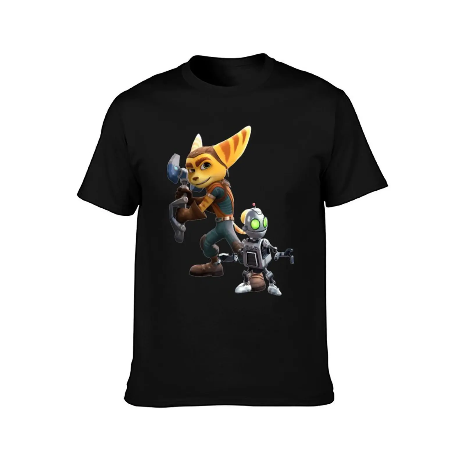 Ratchet Clank T-Shirt Plus Size Workout Short Sleeve Top T-Shirt
