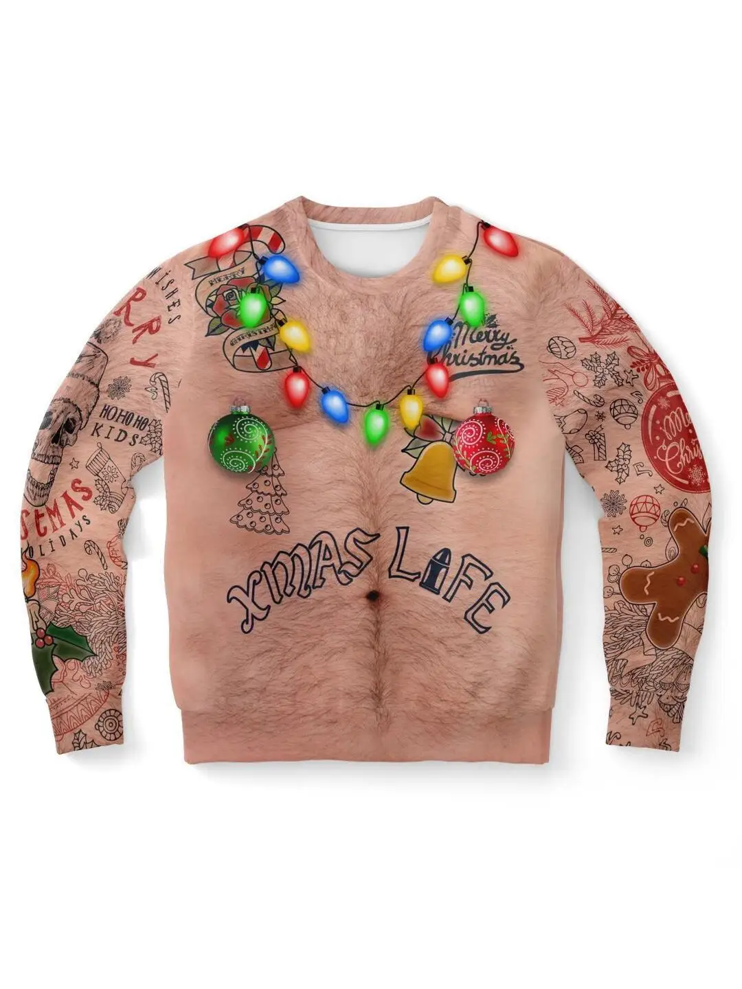 جديد Cisas مضحك الصدر العضلات جولة Ne Sweatirt الرجال 3D الطباعة الرقمية ربيع الخريف قاعدة شخصية irt المرأة... #3