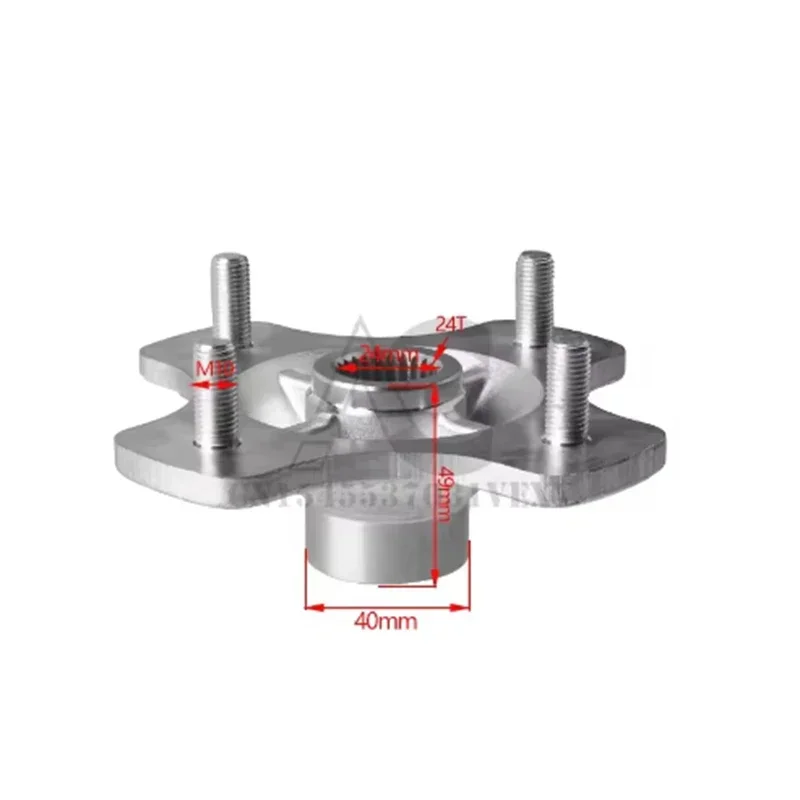 

2-ма ступица заднего моста с гайкой, подходит для Honda RANCHER 420 TRX420TE 2X4 ES, подходит для Honda RANCHER 420 TRX420TM 2X4 2007-2013