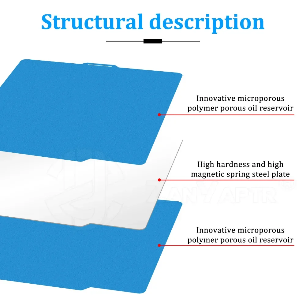 P2S X1C P1P P1S H2D H2S A1 A1mini لوحة باردة لمختبر بامبو بناء لوحة PLA السرير لوحة باردة لملحقات الطابعة ثلاثية الأبعاد