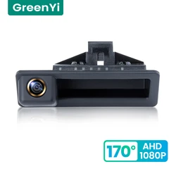 GreenYi 170° AHD 1080P Car Rear View Camera for BMW E60 E39 E90 E82 E61 X1 E84 X5 E70 E92 E91 3/5 Series E88 E93 X6 Night Vision