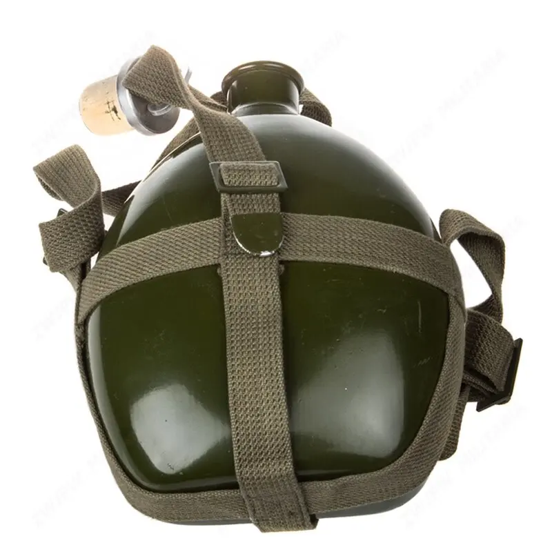 الحرب العالمية الثانية WW2 الصينية الألفية KMT الجيش 1L الألومنيوم غلاية مقصف في الهواء الطلق زجاجة ماء التنزه تسلق التخييم CN10401