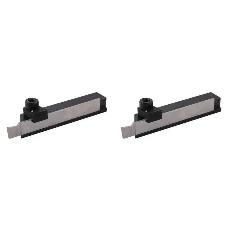 2X Parting Off Tool Holder With Parting Blade SIEG S / N: 10145 Cut-Off Tool And Cutting Blade 10Mm