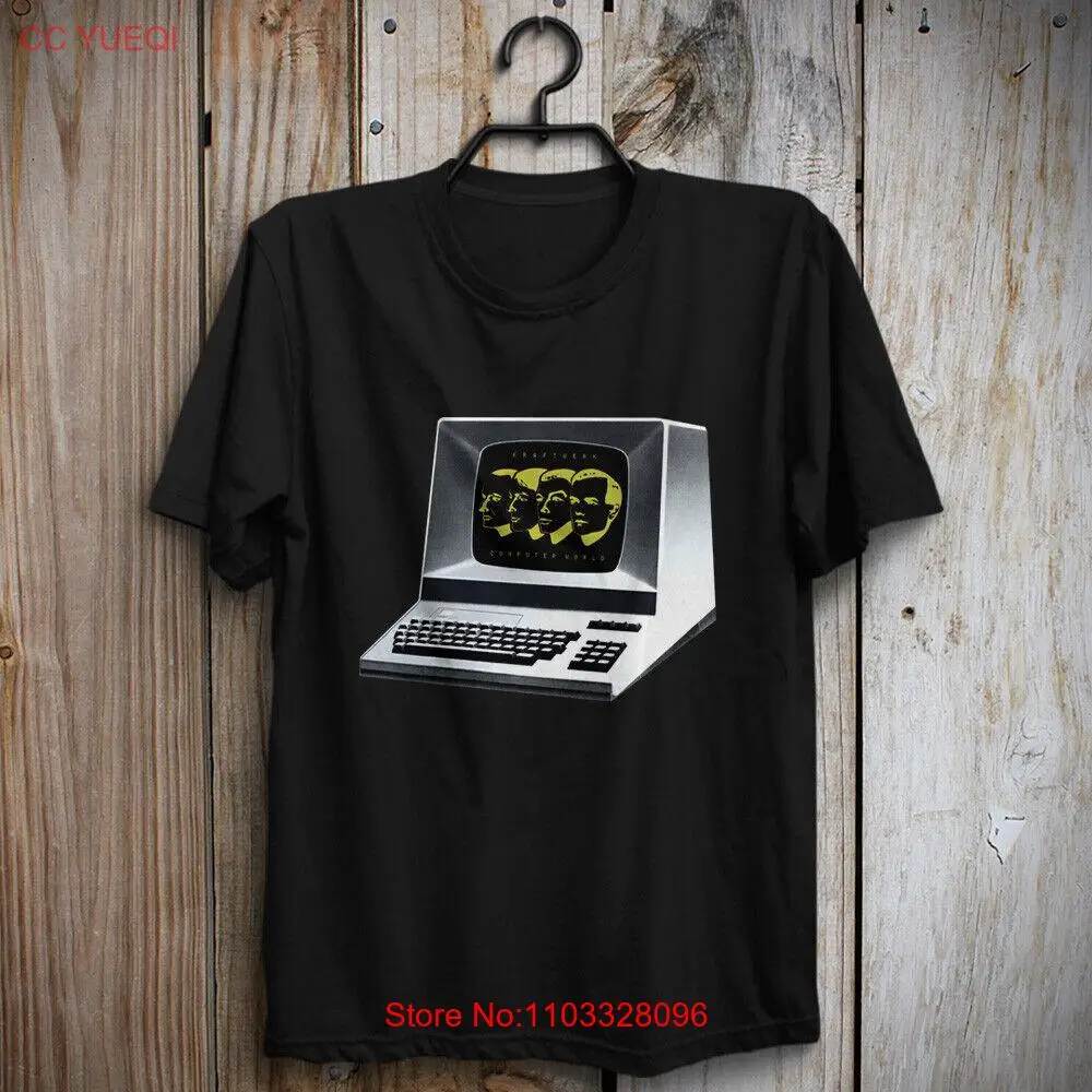 Computer World Kraftwerk T-Shirt Florian Schneider Ralf Hutter Pocket Calculator