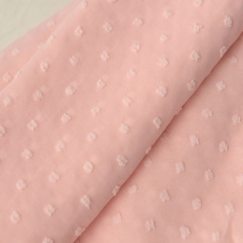 

Разноцветный жаккардовый цветок, режущий шар, шифоновая ткань, платье, шарф, одежда ручной работы, ткань для шитья, лоскутное шитье